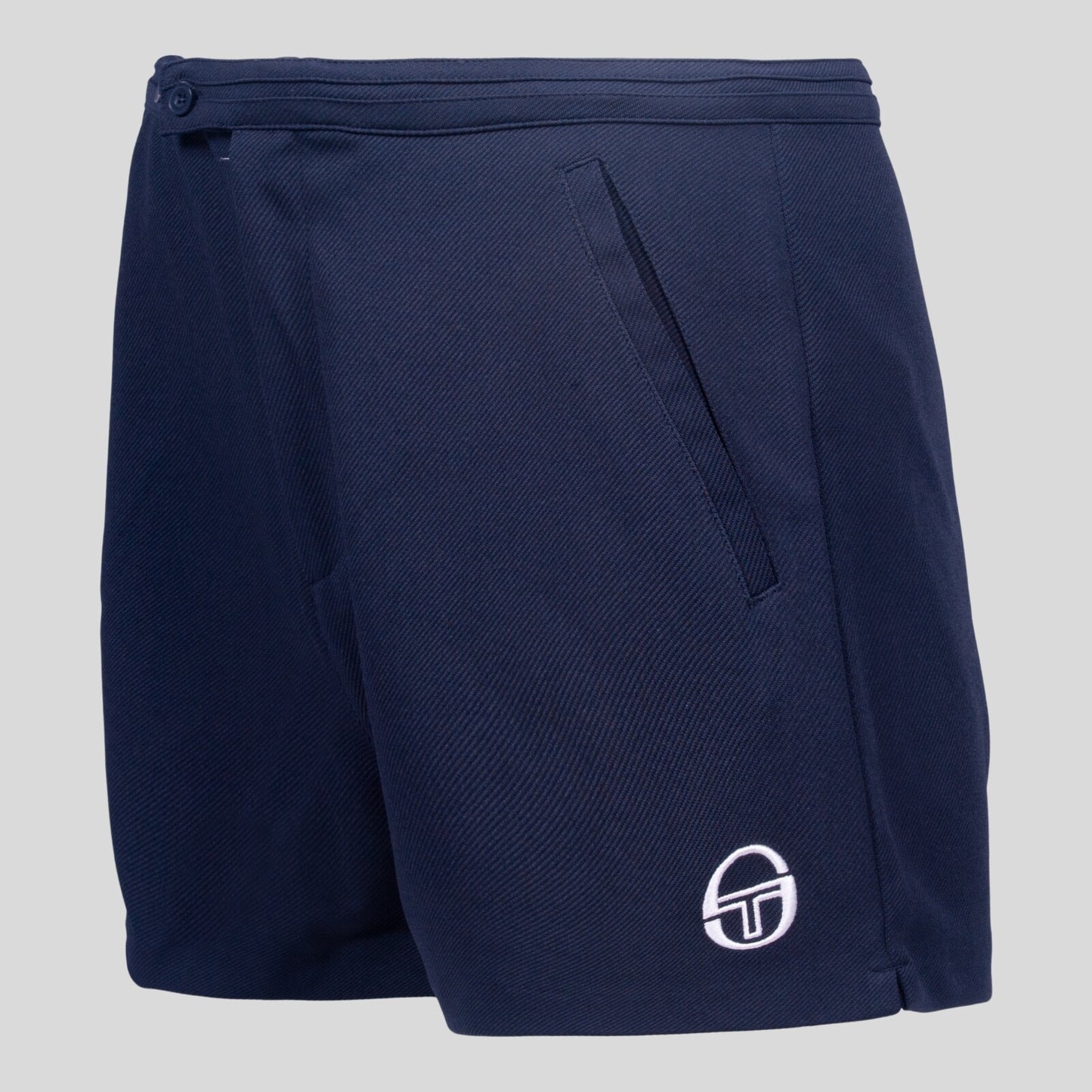 Sergio Tacchini Time Blue Tennis Shorts (Football Casuals) Sizes: Small thru 4XL