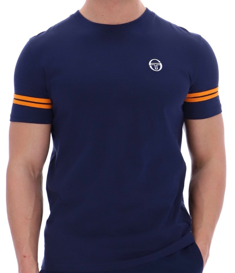 Sergio Tacchini Grello Maritime Blue T-Shirt - Ltd Edition