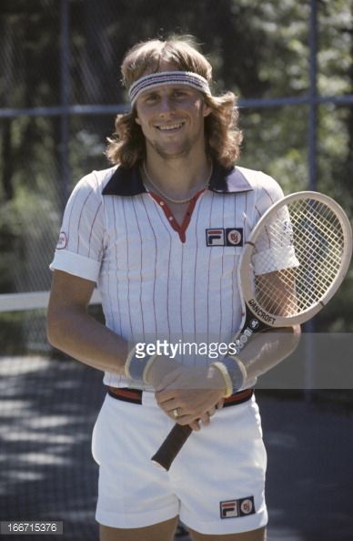 Fila Bjorn Borg BB1 Red - Iconic Tennis Shirt - 100% Cotton