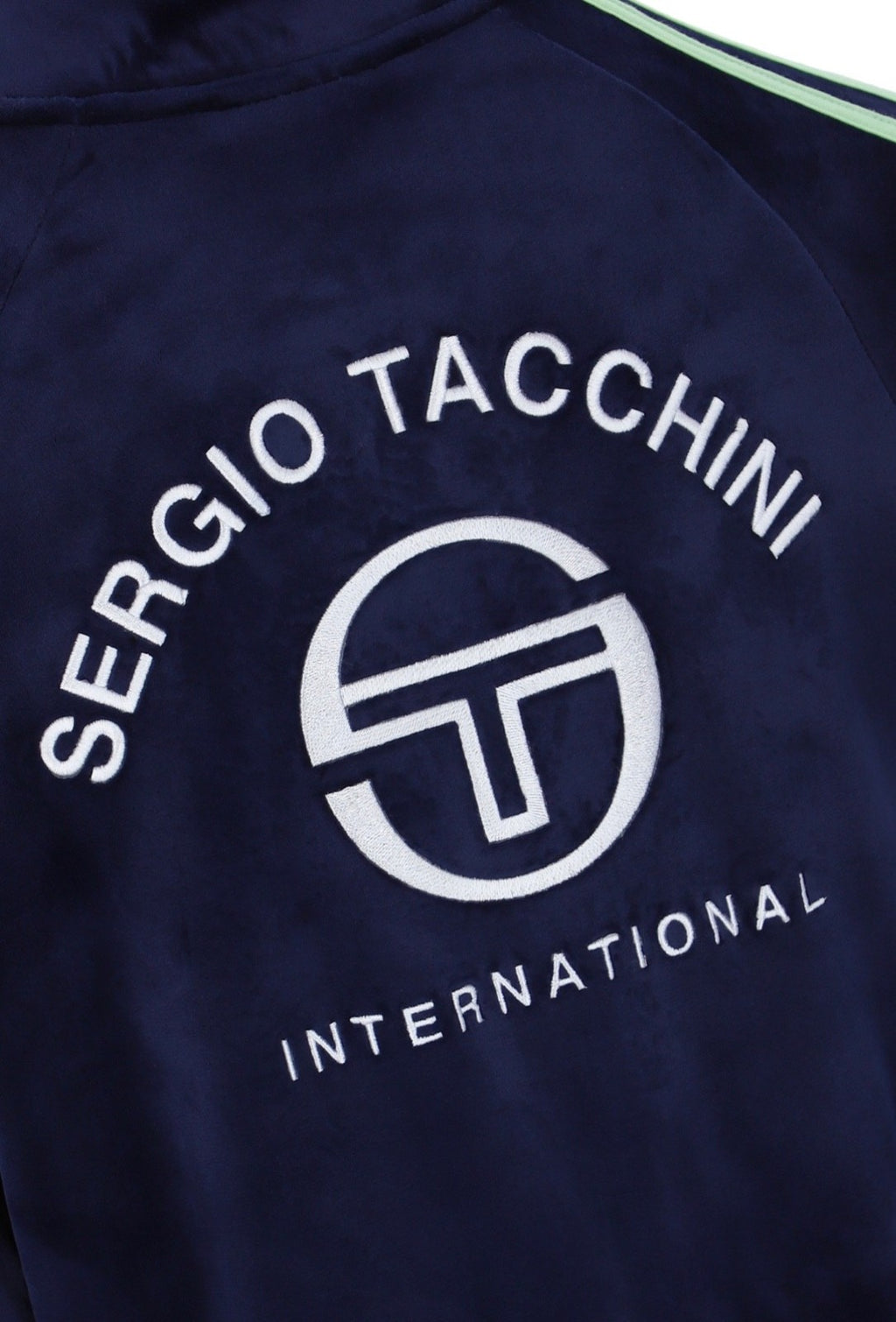 Sergio Tacchini Carmella Women’s Velour Blue Track Jacket Summer 2026