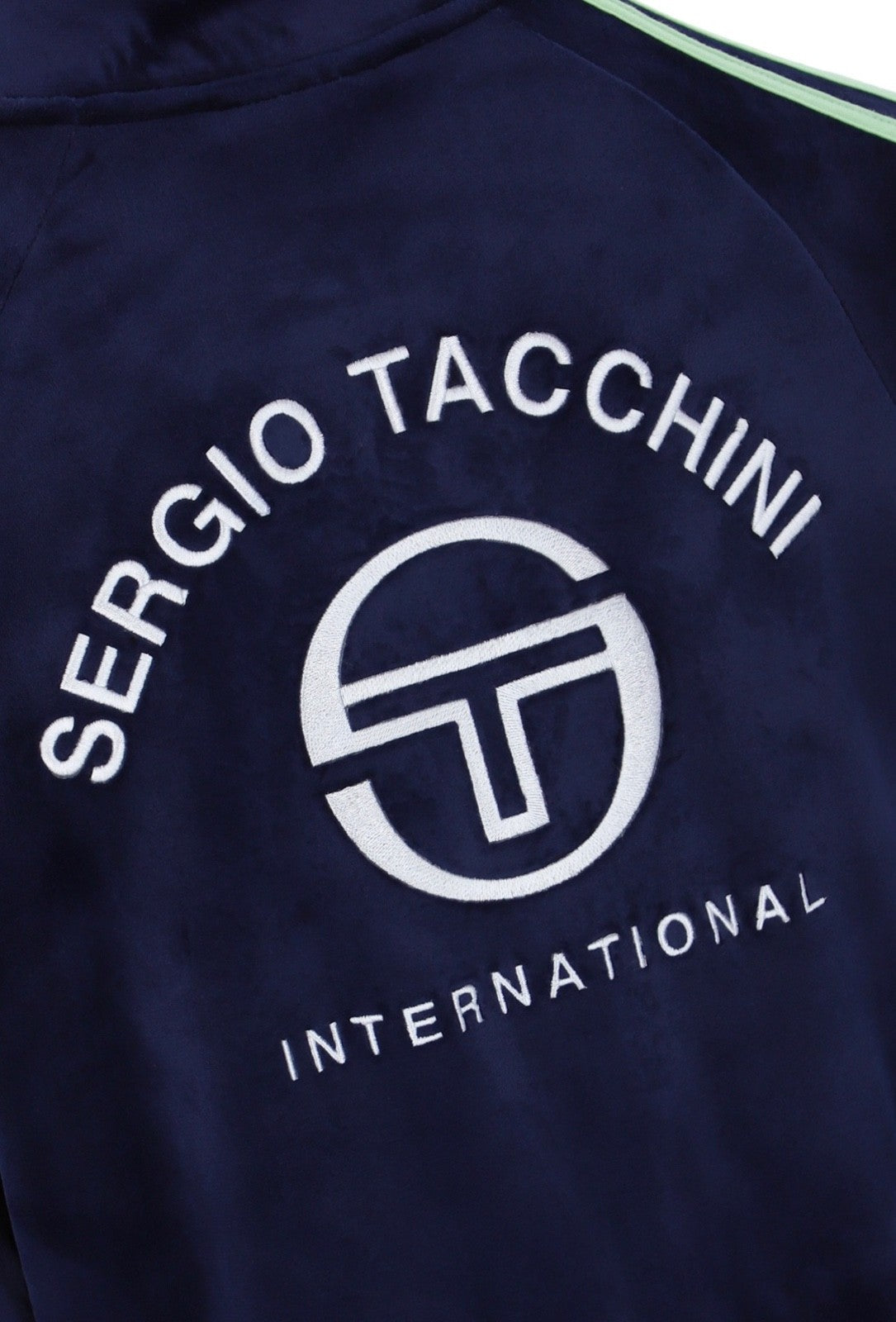 Sergio Tacchini Carmella Women’s Velour Blue Track Jacket Summer 2026