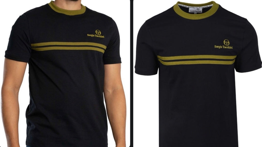 Sergio Tacchini New SuperMac Tee T-Shirt - Black