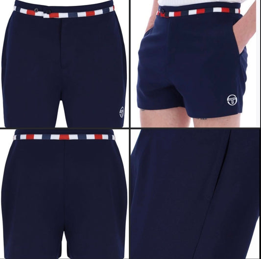 Sergio Tacchini John McEnroe Cielo (Blow) Blue Tennis Shorts - Ltd Edition!