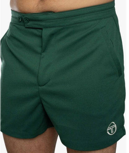 Sergio Tacchini Time Green Tennis Shorts (Football Casuals)Sizes: Small thru 4XL