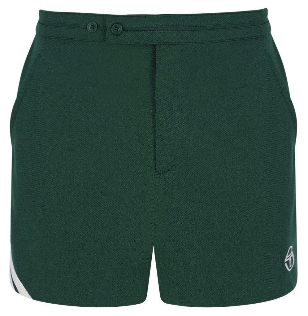 Sergio Tacchini Time Green Tennis Shorts (Football Casuals)Sizes: Small thru 4XL
