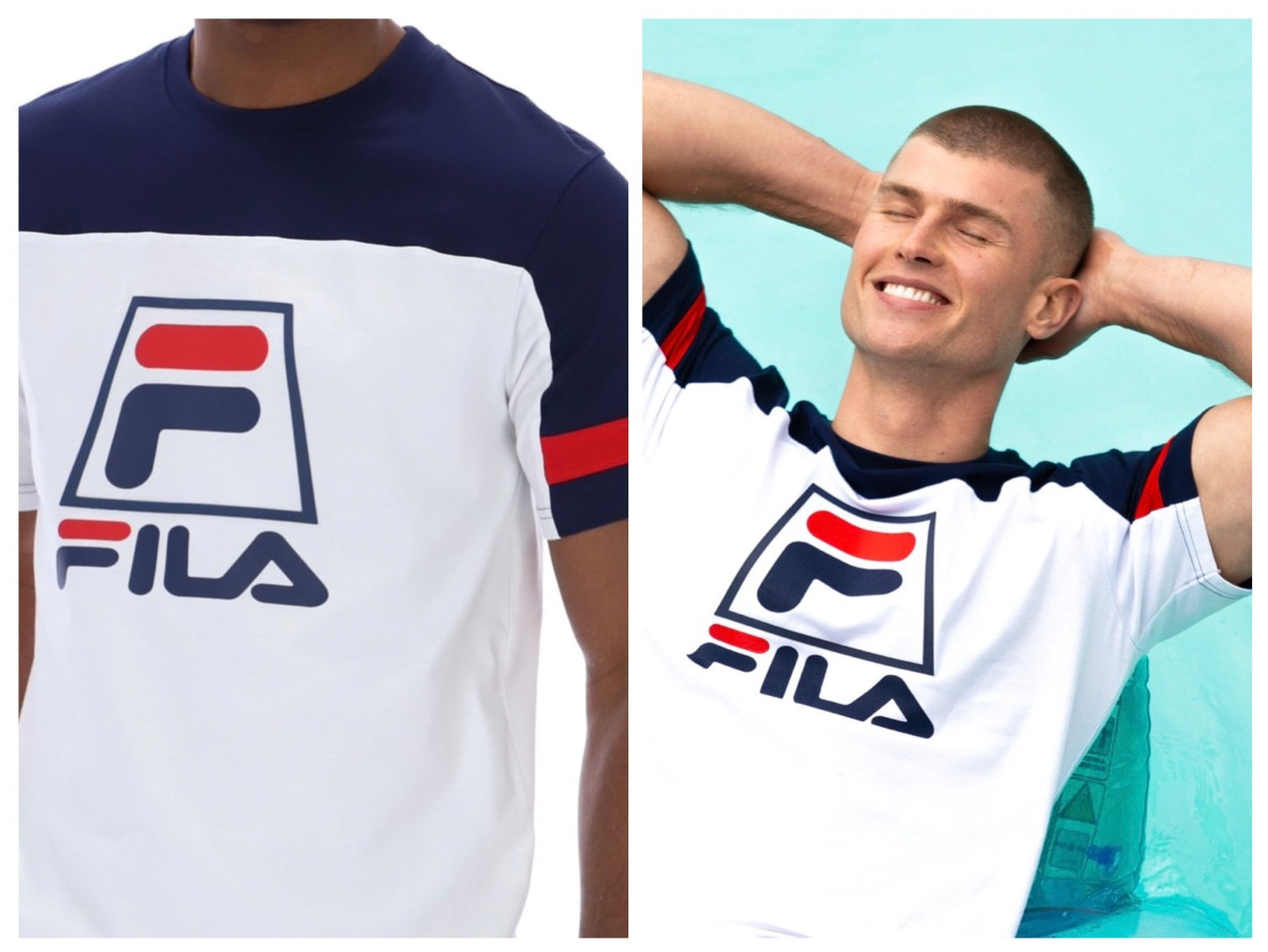 Fila Bjorn Borg 1980s Training T-Shirt - 100% Cotton - Ltd Edition RRP £40