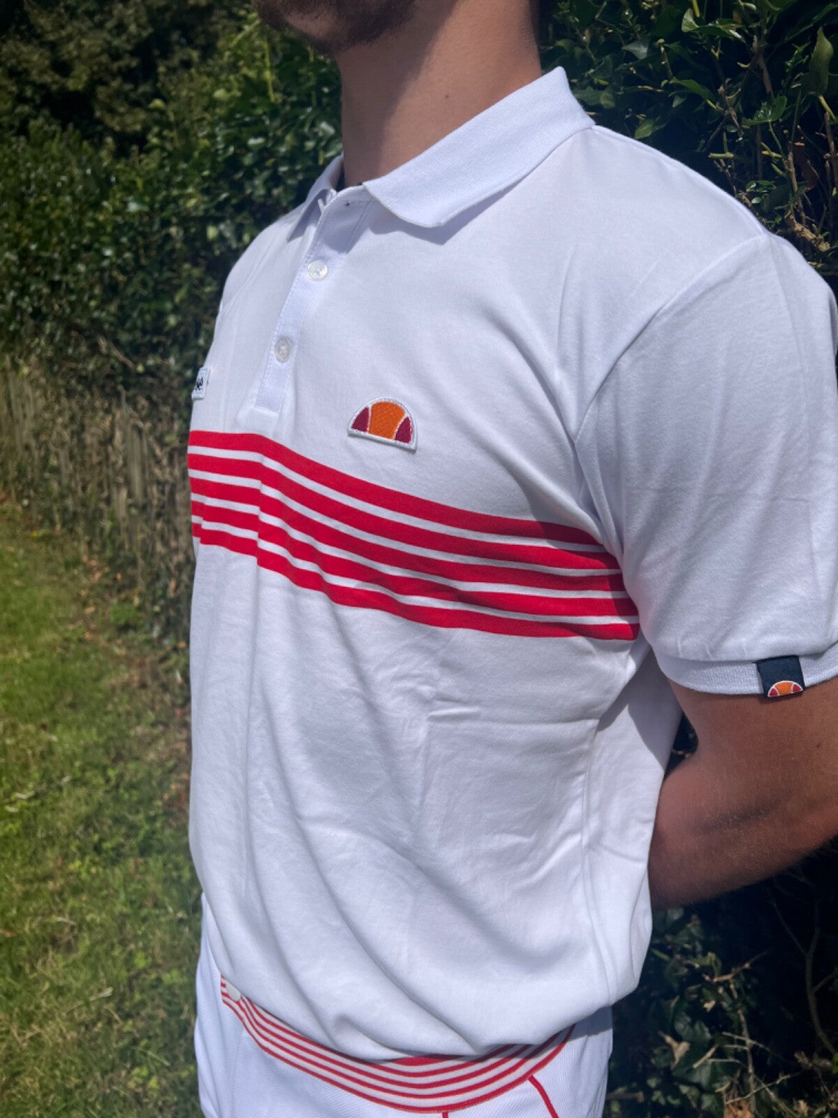 Ellesse Vilas Vanni Polo - The Famous Vilas Tennis Shirt-Exclusive! Half Price!