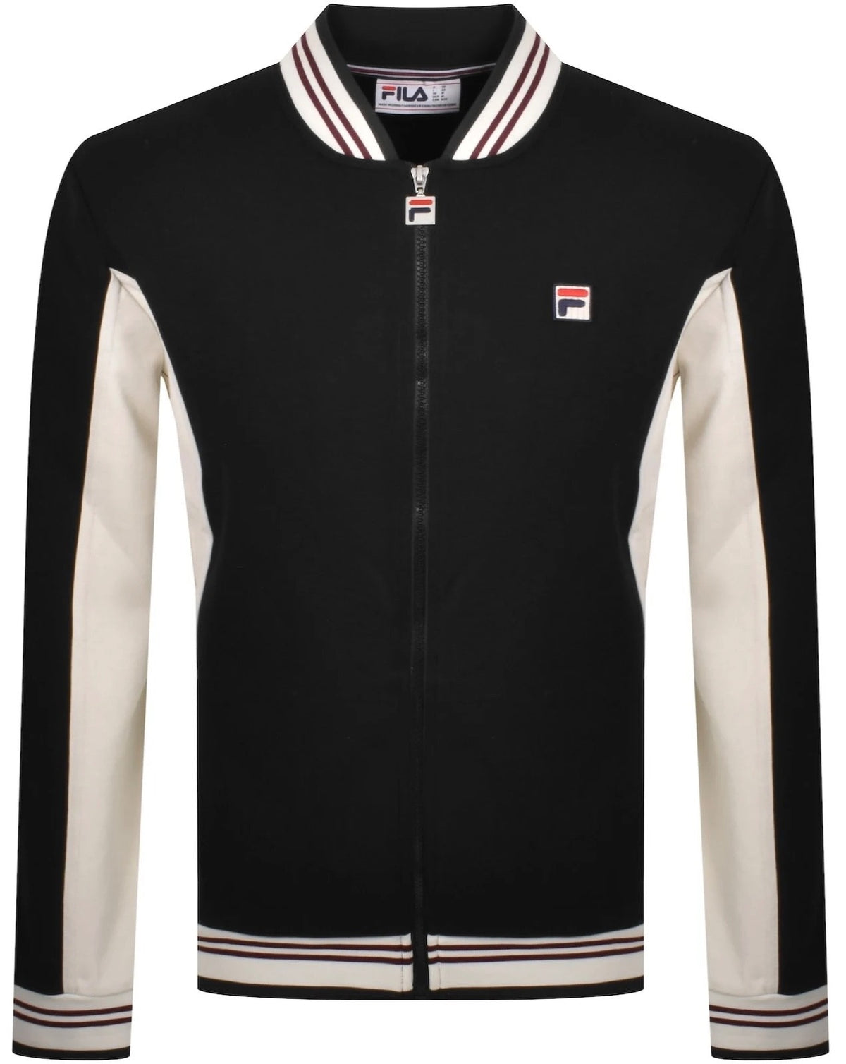 Fila Vintage Settanta Borg Black Tennis Track Top