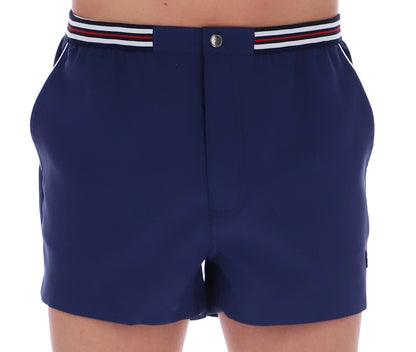 Fila Borg Hightide Borg Retro Blue Tennis Shorts - Football Casuals.