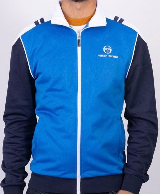 Sergio Tacchini Drive Royal Blue - Tennis Track Top - New for Autumn 2025