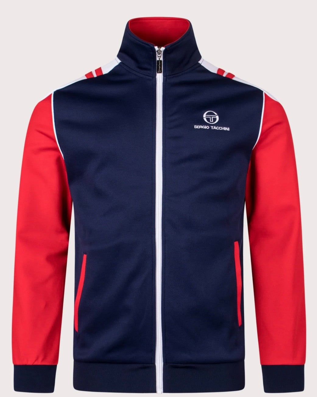 Sergio Tacchini Drive Bayern Munich Track Top - Blue/Red - Winter 2025
