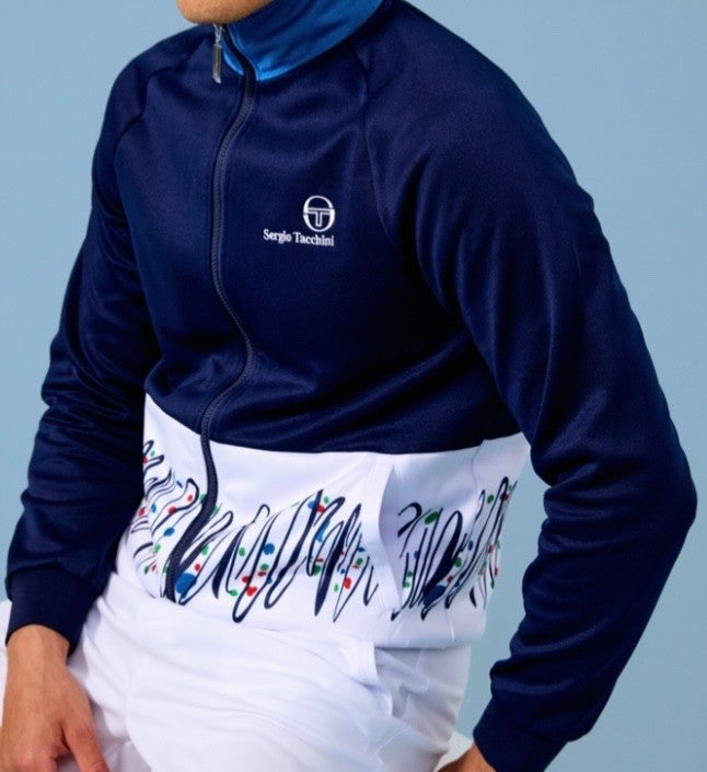 Sergio Tacchini Pat Cash Kit -Track Top, Polo, Shorts, Socks & Headband RRP £190