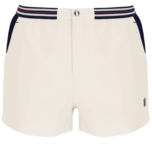 Fila Bjorn Borg Hightide White (Gardenia) 70s/80s Tennis Shorts