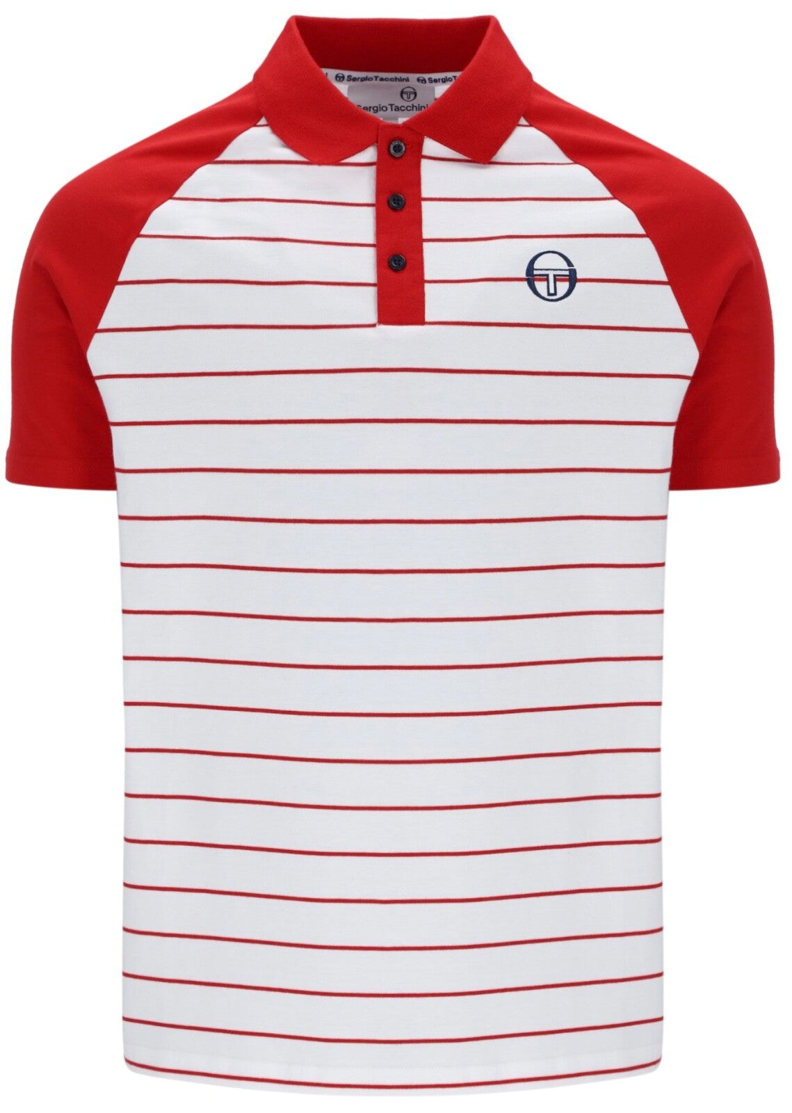 Sergio Tacchini Sandro Polo Shirt & SuperMK2 Shorts Outfit - McEnroe -White/Red