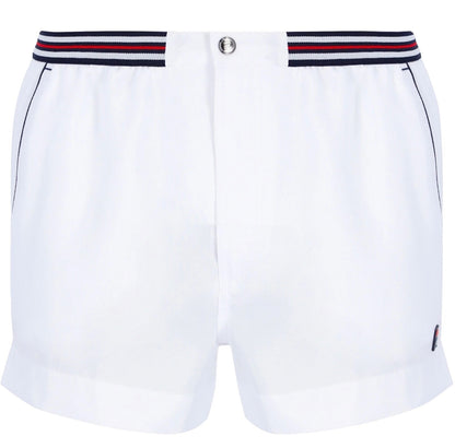Fila Borg Hightide Retro Wimbledon White Tennis Shorts(Football Casuals)