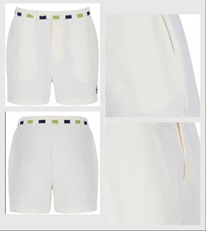 Sergio Tacchini John McEnroe Cielo (Blow) Off-White Tennis Shorts - Ltd Edition!