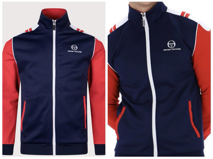 Sergio Tacchini Drive TT Blue - Tennis Track Top - New for Autumn 2025