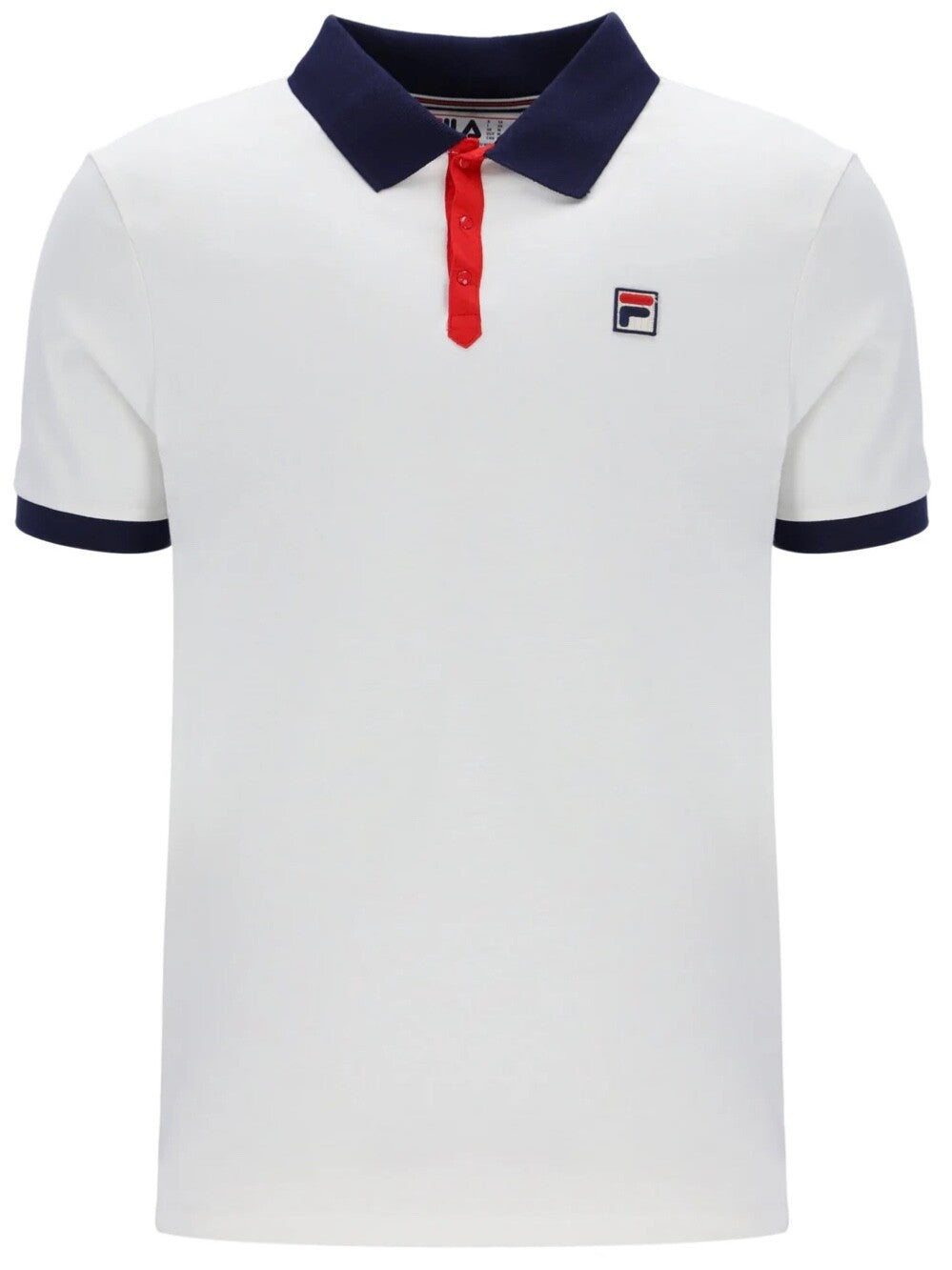 Fila Panatta 2 Polo Shirt & Hightide Tennis Shorts - Gardenia(Off White) RRP £95