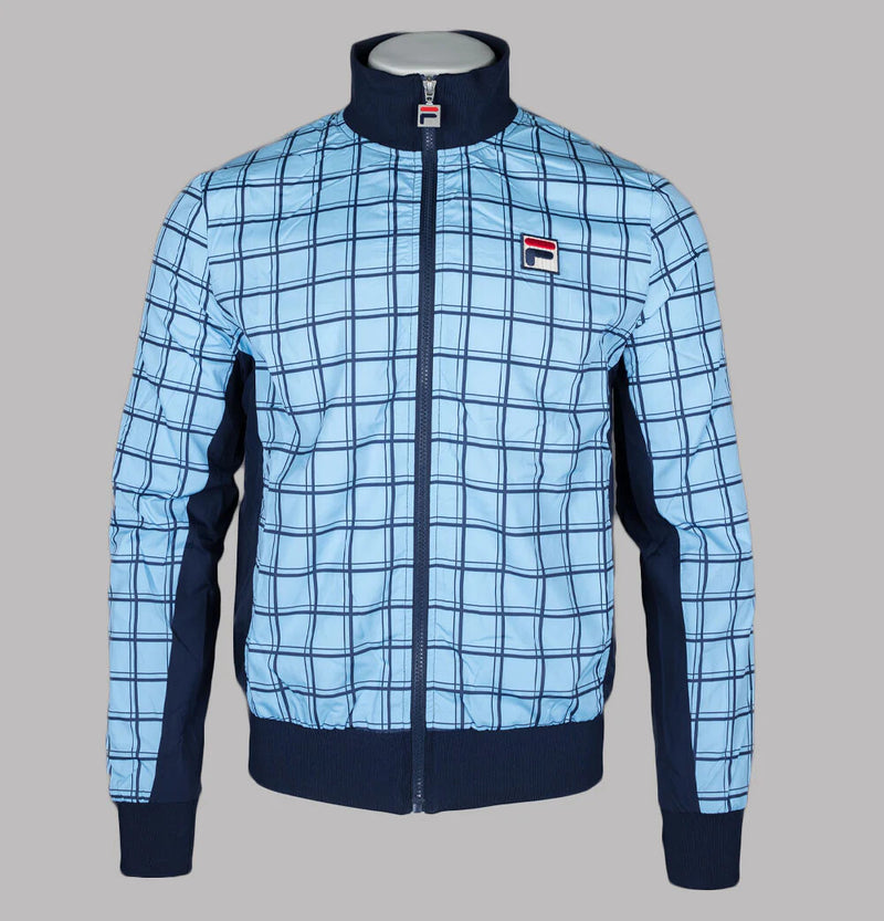 Fila Vintage Borg (Morgan) Tennis Track Top in Blue - Exclusive!