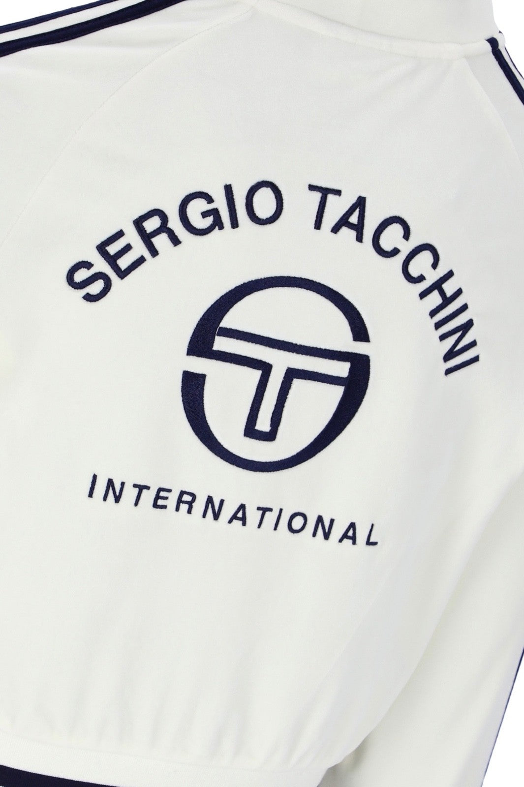 Sergio Tacchini Carmella Women’s Velour Gardenia/Blue Track Jacket Summer 2026