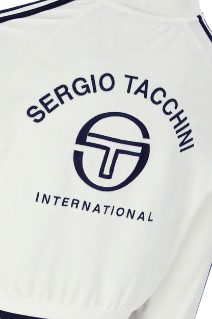 Sergio Tacchini Carmella Women’s Velour Gardenia/Blue Track Jacket Summer 2026