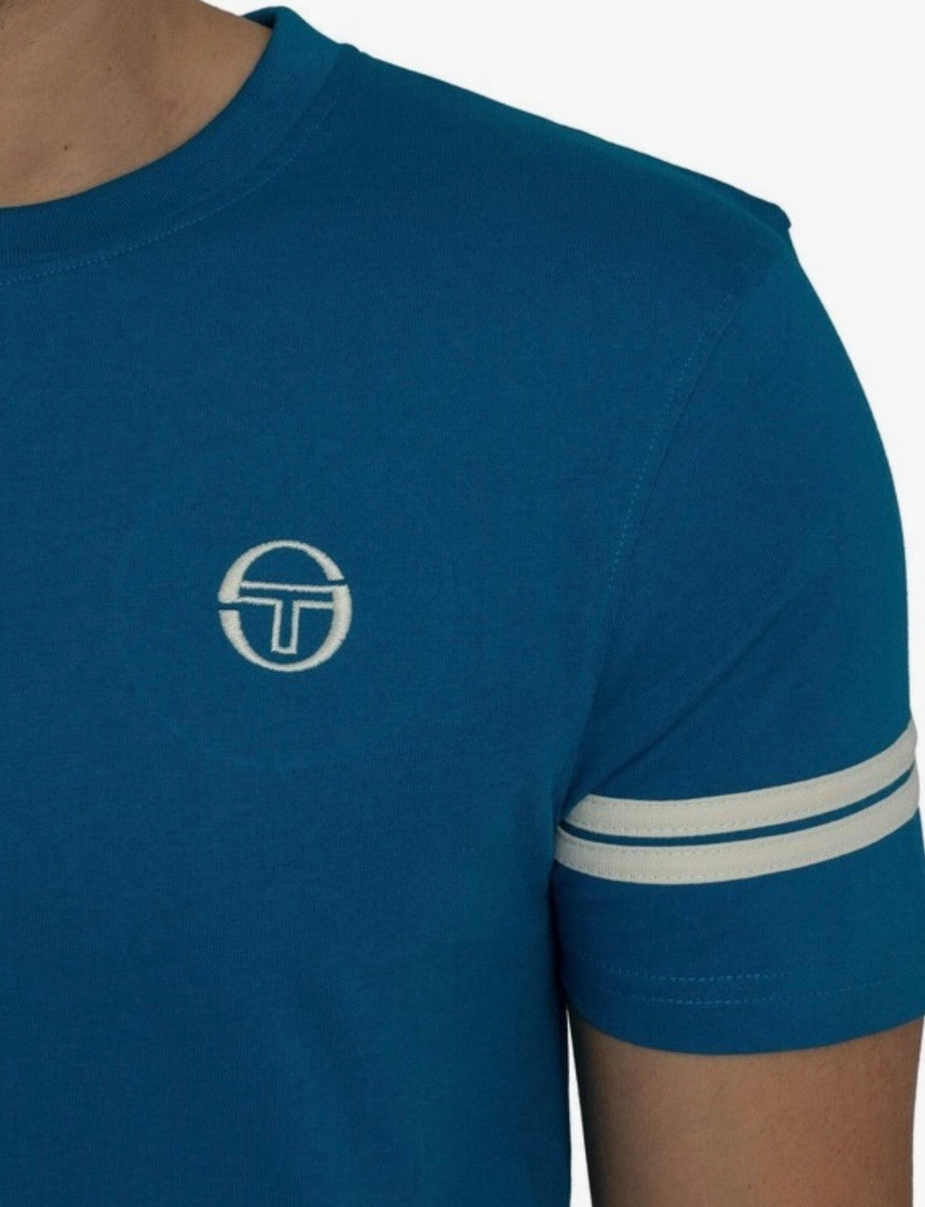 Sergio Tacchini Grello Mykonos Blue T-Shirt - Ltd Edition