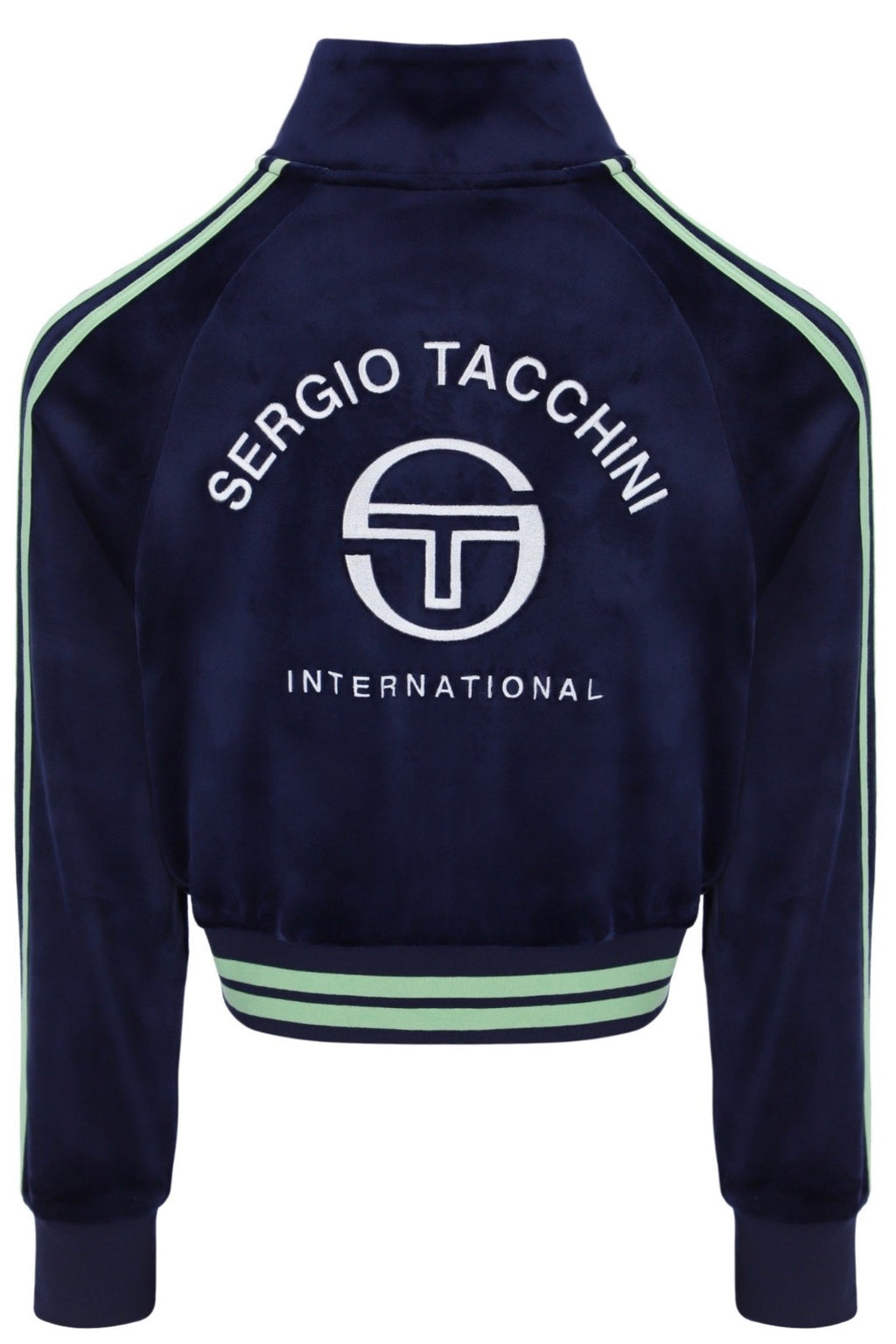 Sergio Tacchini Carmella Women’s Velour Blue Track Jacket Summer 2026