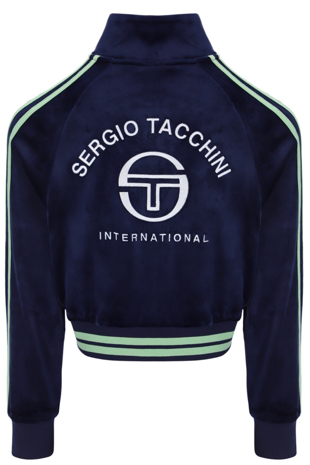Sergio Tacchini Carmella Women’s Velour Blue Track Jacket Summer 2026