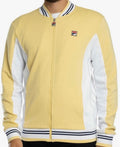Fila Vintage Settanta Borg Yellow Tennis Track Top - Oxford, Brazil, Wolves
