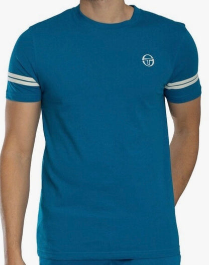 Sergio Tacchini Grello Mykonos Blue T-Shirt - Ltd Edition