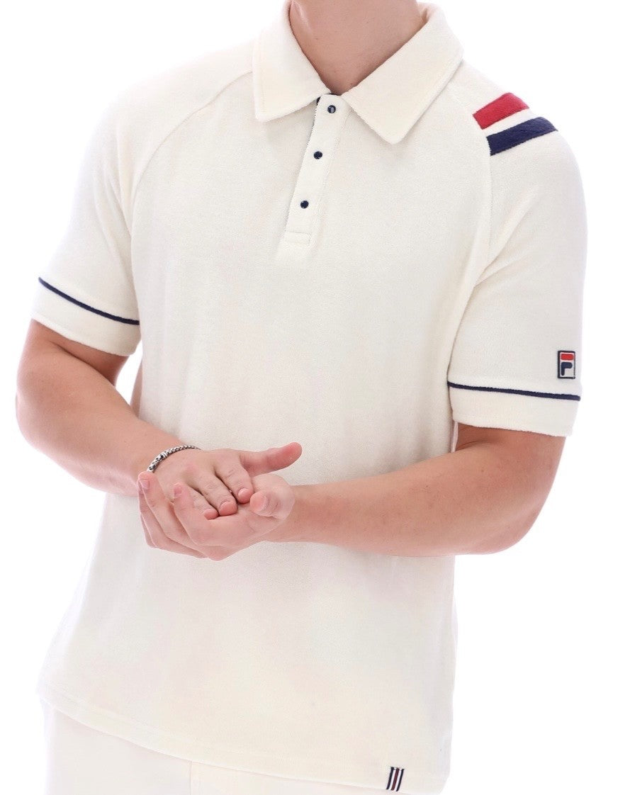 Fila Massimo Bjorn Borg BB1 Gardenia (off white) Iconic Tennis Shirt
