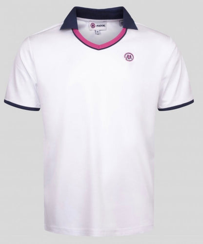 Maglificio Maggia ‘Finest Retro Tennis Clothing’- Newcombe Wimbledon Polo Shirt