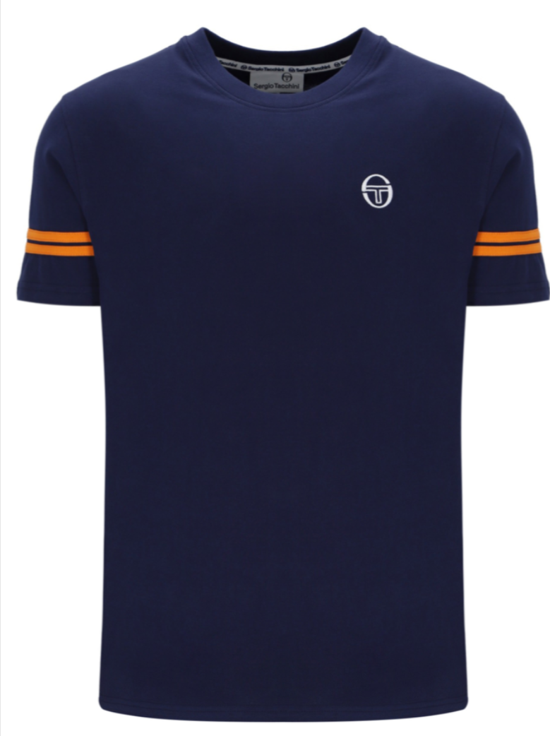 Sergio Tacchini Grello Maritime Blue T-Shirt - Ltd Edition