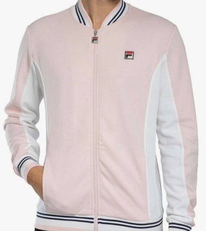 Fila Borg Wimbledon Pink (Lilac) Settanta Tennis Track Top  RRP £75.