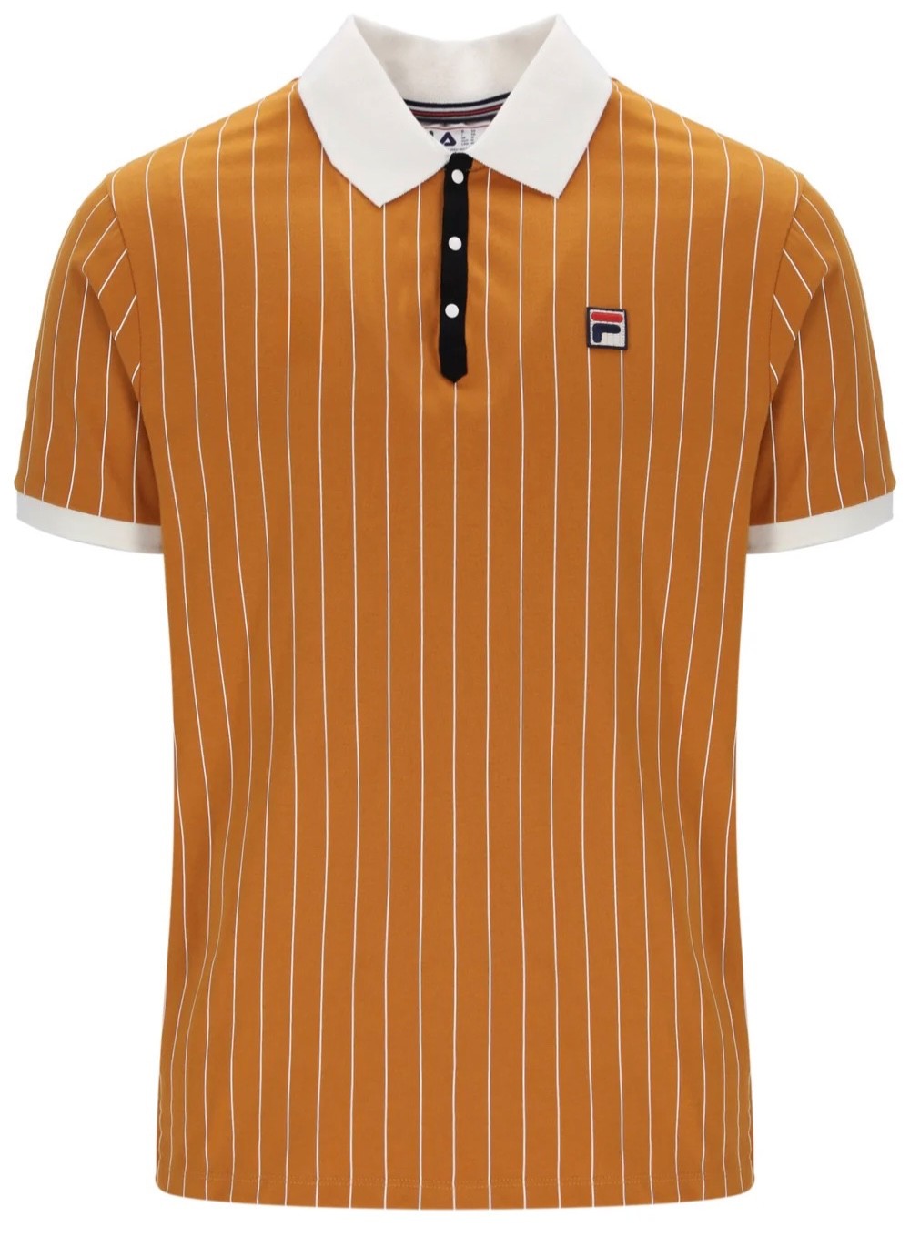 Fila Bjorn Borg BB1 Orange Polo Tennis Shirt - Holland, Blackpool, Dundee Utd