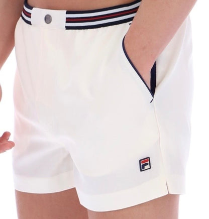 Fila Bjorn Borg Hightide Retro White (Gardenia) Tennis Shorts