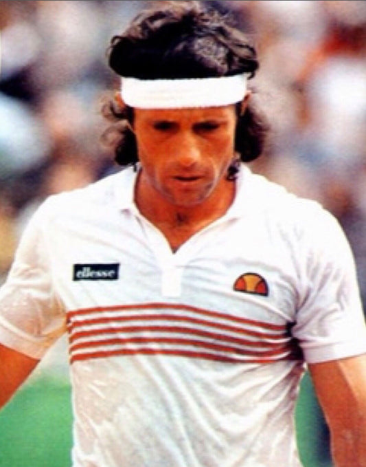 Ellesse Vilas Wimbledon Tennis Polo - Ltd Edition 100% Cotton! Half Price!