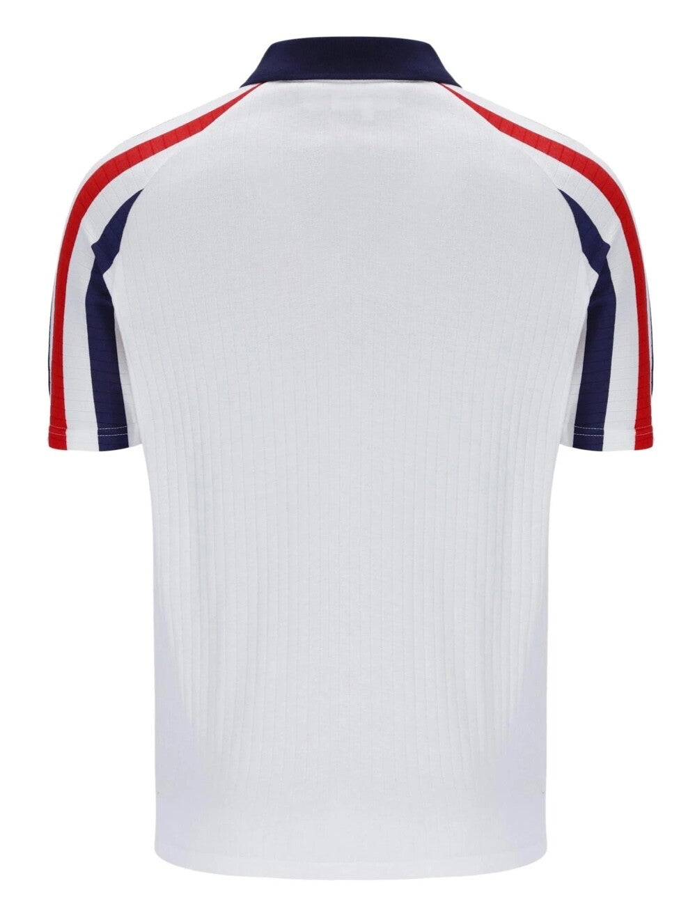 Sergio Tacchini McEnroe Blow White/Red/Blue Tennis Polo Shirt+Free Red Headband