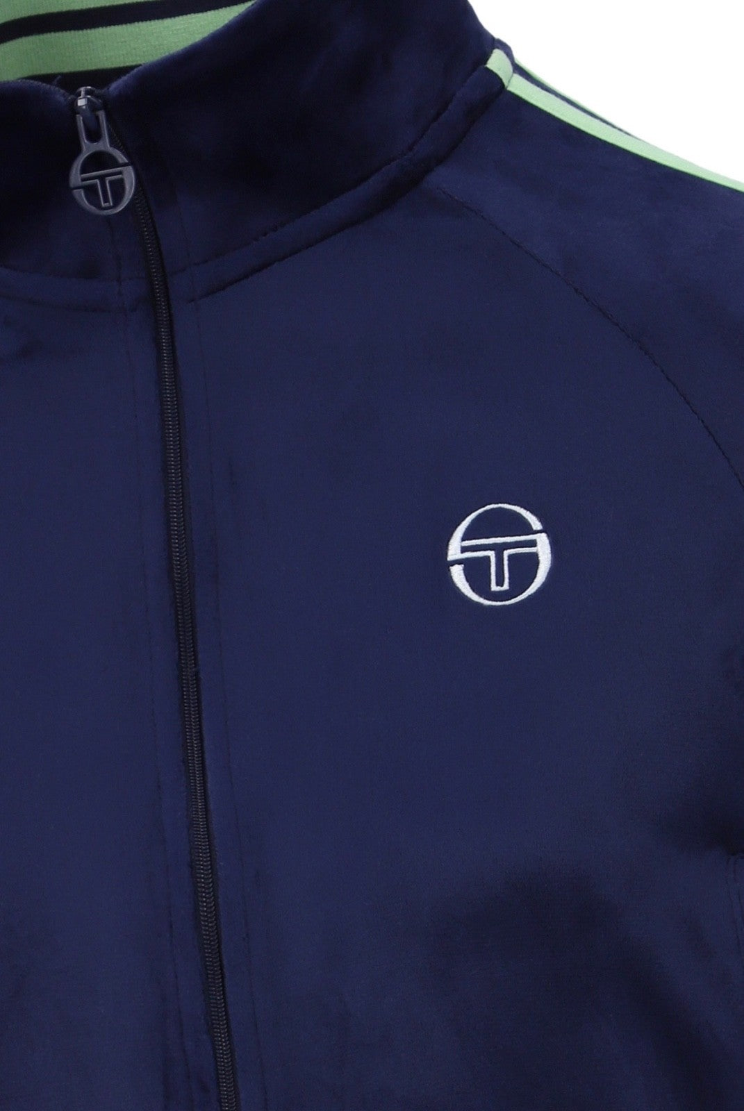 Sergio Tacchini Carmella Women’s Velour Blue Track Jacket Summer 2026