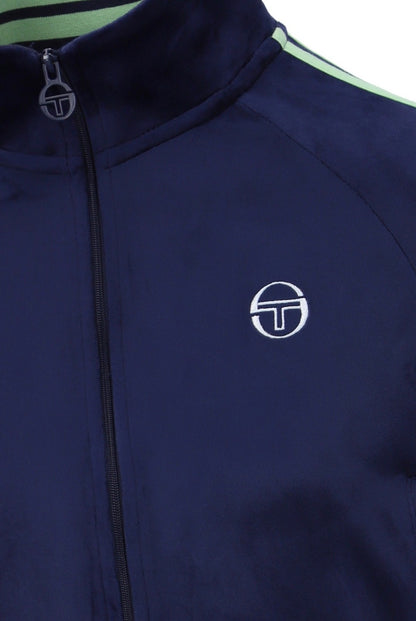 Sergio Tacchini Carmella Women’s Velour Blue Track Jacket Summer 2026