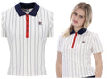 Fila Vintage BAI Women’s Off White Tennis Polo Shirt - Ltd Edition