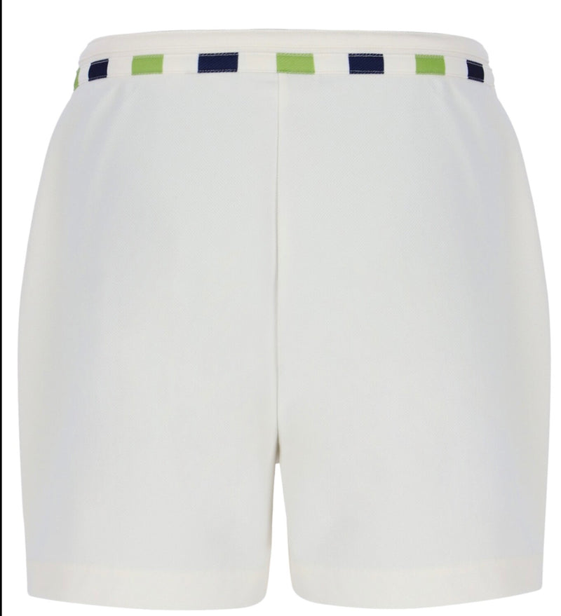 Sergio Tacchini John McEnroe Cielo (Blow) Off-White Tennis Shorts