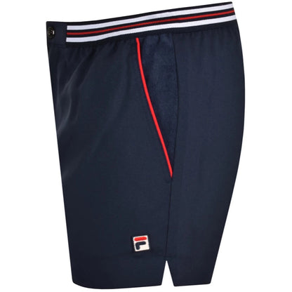 Fila Borg Hightide Retro Blue Tennis Shorts - Football Casuals - RRP £45