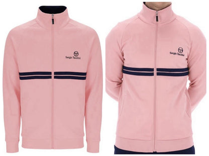 Sergio Tacchini New Dallas John Mcenroe Pink - Tennis Track Top RRP £80
