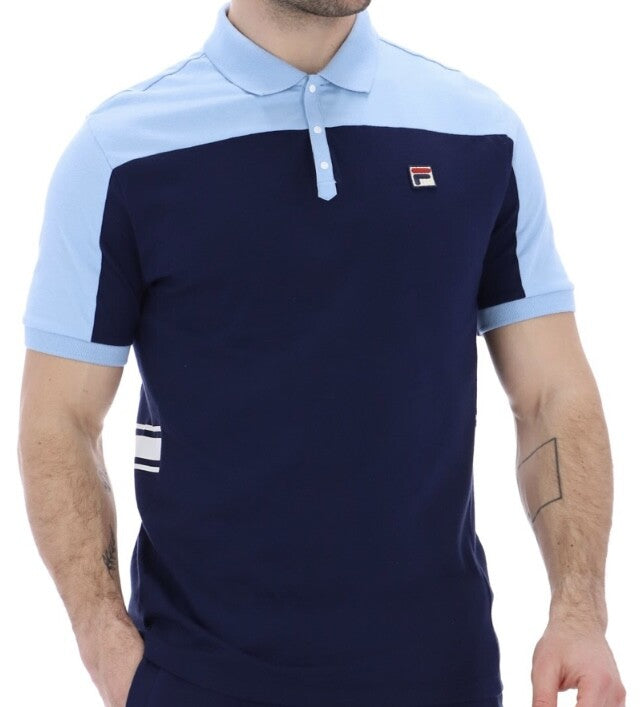 Fila Vilas Mivvi Tennis Polo Shirt   RRP £50   Half Price Clearance!0
