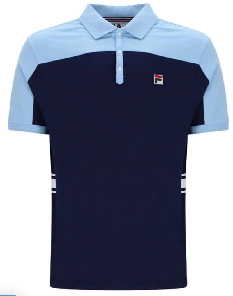 Fila Vilas Mivvi Tennis Polo Shirt   RRP £50   Half Price Clearance!1