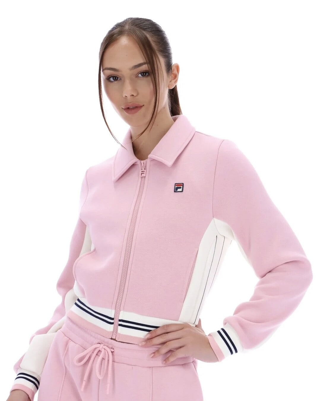 Fila Vintage Heroine Women’s Pink Tennis Track Jacket  RRP £80   HALF PRICE!!!2