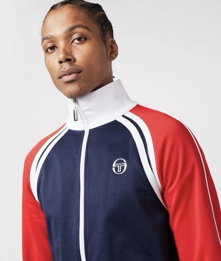 Sergio Tacchini McEnroe Outfit #3 Track Top, Shirt, Shorts, Socks + Red Headband